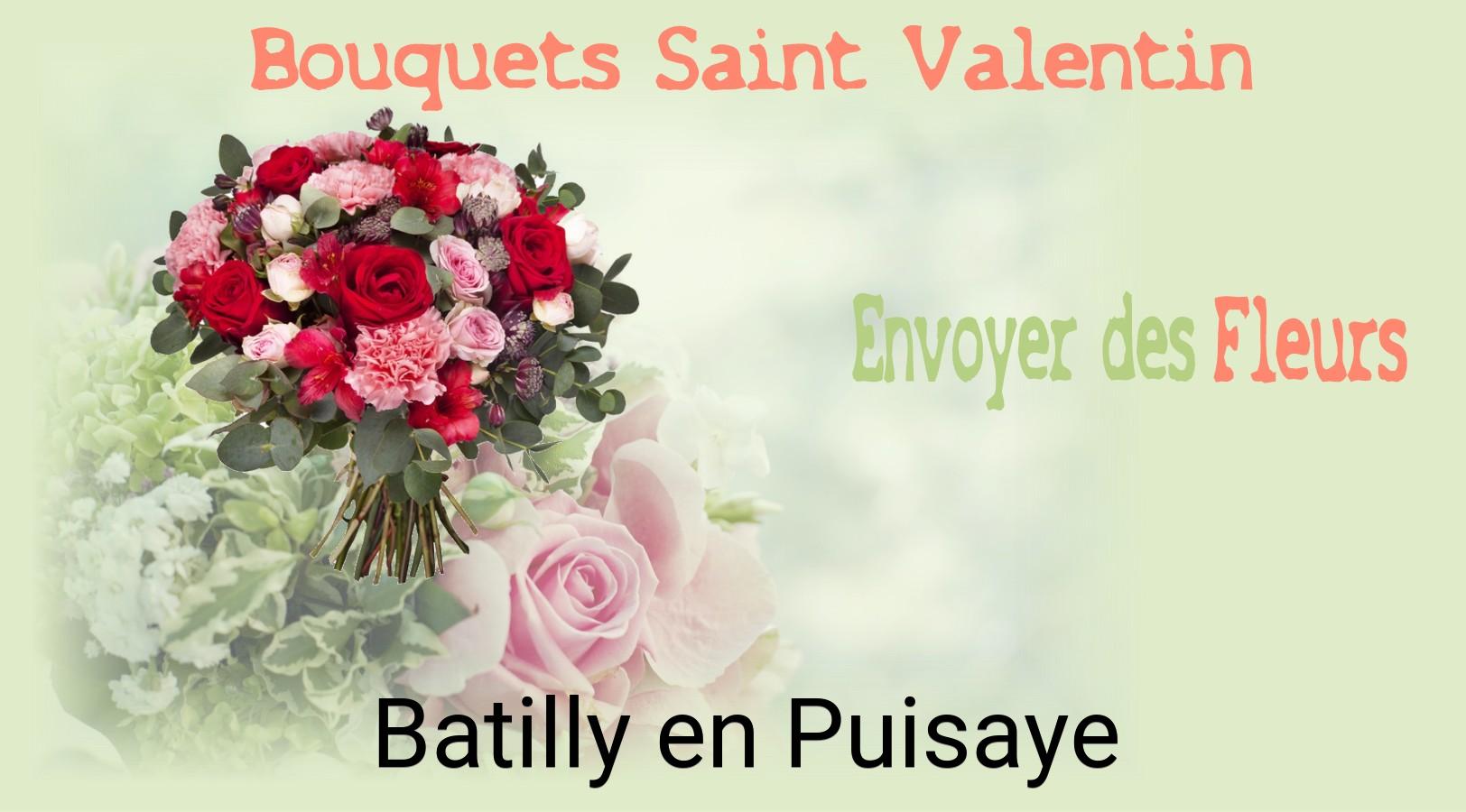 Roses de Saint-Valentin livrées à Batilly-en-Puisaye